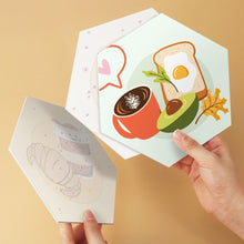 Cargar imagen en el visor de la galería, Mini Serie Pintar por Números - Hexágonos (6 piezas) - Mañanas deliciosas
