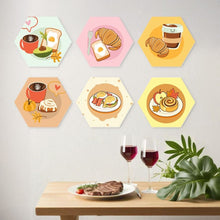 Cargar imagen en el visor de la galería, Mini Serie Pintar por Números - Hexágonos (6 piezas) - Mañanas deliciosas