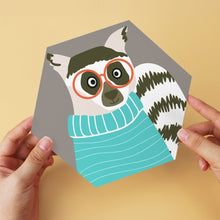 Cargar imagen en el visor de la galería, Mini Serie Pintar por Números - Hexágonos (6 piezas) - Retratos de animalitos