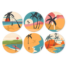 Cargar imagen en el visor de la galería, Mini Serie Pintar por Números - discos de Ø20cm (6 piezas) - Ensueños Figured'Art