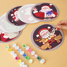 Cargar imagen en el visor de la galería, Mini Serie Pintar por Números - discos de Ø20cm (6 piezas) - Alegre y dulce