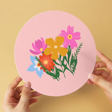 Cargar imagen en el visor de la galería, Mini Serie Pintar por Números - discos de Ø20cm (6 piezas) - El jardín secreto