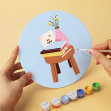 Cargar imagen en el visor de la galería, Mini Serie Pintar por Números - discos de Ø20cm (6 piezas) - Pequeños rituales creativos
