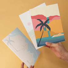 Cargar imagen en el visor de la galería, Mini Serie Pintar por Números 15x20cm (6 piezas) - Costa dorada