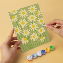 Cargar imagen en el visor de la galería, Mini Serie Pintar por Números 15x20cm (6 piezas) - Flores vibrantes