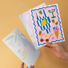 Cargar imagen en el visor de la galería, Mini Serie Pintar por Números 15x20cm (6 piezas) - Picnic de frutas