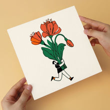 Cargar imagen en el visor de la galería, Mini Serie Pintar por Números 20x20cm (6 piezas) - Flores seleccionadas a mano