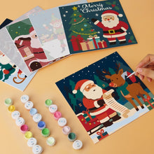 Cargar imagen en el visor de la galería, Mini Serie Pintar por Números 20x20cm (6 piezas) - Ilustraciones Holly Jolly