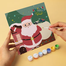 Cargar imagen en el visor de la galería, Mini Serie Pintar por Números 20x20cm (6 piezas) - Ilustraciones Holly Jolly