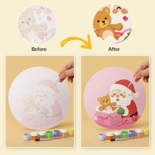 Cargar imagen en el visor de la galería, Mini Serie Pintar por Números - discos de Ø20cm (6 piezas) - Pequeños momentos alegres