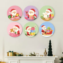 Cargar imagen en el visor de la galería, Mini Serie Pintar por Números - discos de Ø20cm (6 piezas) - Pequeños momentos alegres