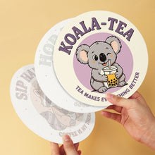 Cargar imagen en el visor de la galería, Mini Serie Pintar por Números - discos de Ø20cm (6 piezas) - Pequeñas almas felices