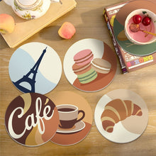 Cargar imagen en el visor de la galería, Pintar por números Posavasos 10cm (6 piezas) - Café de París
