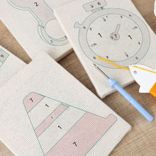 Cargar imagen en el visor de la galería, Punch Needle Kit (4 piezas) con marcos - Iconos Urbanos 2