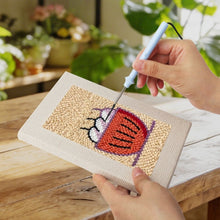 Cargar imagen en el visor de la galería, Punch Needle Kit (4 piezas) con marcos - Hora de Snacks 1