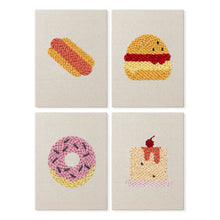 Cargar imagen en el visor de la galería, Punch Needle Kit (4 piezas) con marcos - Bocados Deliciosos Figured'Art