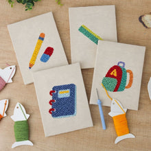 Cargar imagen en el visor de la galería, Punch Needle Kit (4 piezas) con marcos - Ambiente de Estudio