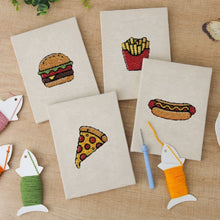 Cargar imagen en el visor de la galería, Punch Needle Kit (4 piezas) con marcos - Diner Americano