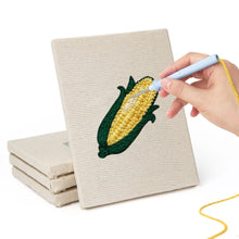 Cargar imagen en el visor de la galería, Punch Needle Kit (4 piezas) con marcos - Selección de Jardín
