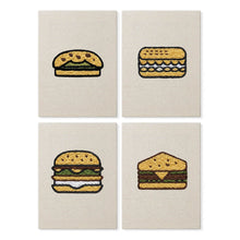 Cargar imagen en el visor de la galería, Punch Needle Kit (4 piezas) con marcos - Colección Foodie Divertida Figured'Art