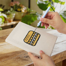 Cargar imagen en el visor de la galería, Punch Needle Kit (4 piezas) con marcos - Colección Foodie Divertida