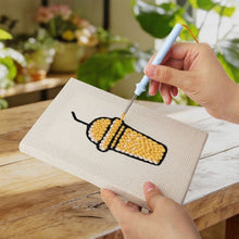 Cargar imagen en el visor de la galería, Punch Needle Kit (4 piezas) con marcos - Delicias de Panadería