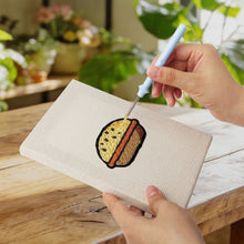 Cargar imagen en el visor de la galería, Punch Needle Kit (4 piezas) con marcos - Street Food 1