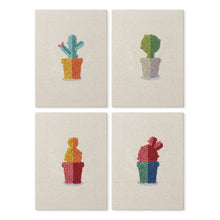 Cargar imagen en el visor de la galería, Punch Needle Kit (4 piezas) con marcos - Mini Jardín Interior 1 Figured'Art