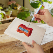 Cargar imagen en el visor de la galería, Punch Needle Kit (4 piezas) con marcos - Colección Accesorios de Escritorio