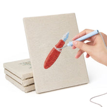 Cargar imagen en el visor de la galería, Punch Needle Kit (4 piezas) con marcos - Iconos de Escritorio Minimalistas