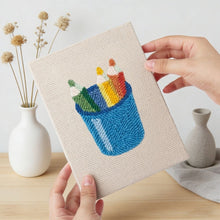 Cargar imagen en el visor de la galería, Punch Needle Kit (4 piezas) con marcos - Iconos de Escritorio Minimalistas