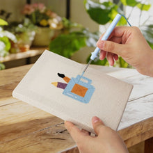 Cargar imagen en el visor de la galería, Punch Needle Kit (4 piezas) con marcos - Iconos Creativos de Escritorio