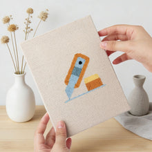 Cargar imagen en el visor de la galería, Punch Needle Kit (4 piezas) con marcos - Iconos Creativos de Escritorio