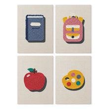 Cargar imagen en el visor de la galería, Punch Needle Kit (4 piezas) con marcos - Vuelta al Cole 1 Figured'Art