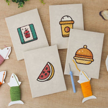 Cargar imagen en el visor de la galería, Punch Needle Kit (4 piezas) con marcos - Ambiente Desayuno