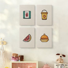 Cargar imagen en el visor de la galería, Punch Needle Kit (4 piezas) con marcos - Ambiente Desayuno