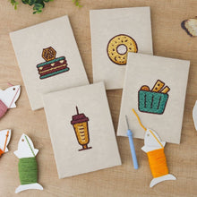 Cargar imagen en el visor de la galería, Punch Needle Kit (4 piezas) con marcos - Dulces de la Mañana