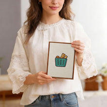 Cargar imagen en el visor de la galería, Punch Needle Kit (4 piezas) con marcos - Dulces de la Mañana
