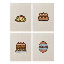 Cargar imagen en el visor de la galería, Punch Needle Kit (4 piezas) con marcos - Pasteles y Dulces Figured'Art