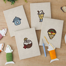 Cargar imagen en el visor de la galería, Punch Needle Kit (4 piezas) con marcos - Bebidas Dulces