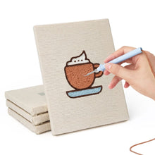 Cargar imagen en el visor de la galería, Punch Needle Kit (4 piezas) con marcos - Relax y Dulces 1