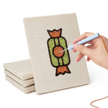 Cargar imagen en el visor de la galería, Punch Needle Kit (4 piezas) con marcos - Dulce y Salado