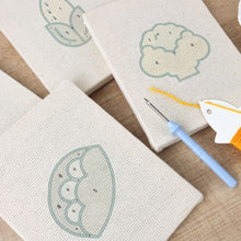 Cargar imagen en el visor de la galería, Punch Needle Kit (4 piezas) con marcos - Riquezas de la Naturaleza