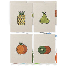 Cargar imagen en el visor de la galería, Punch Needle Kit (4 piezas) con marcos - Fiesta de Frutas 1 Figured'Art