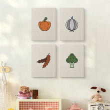 Cargar imagen en el visor de la galería, Punch Needle Kit (4 piezas) con marcos - Delicias de Verduras