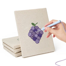 Cargar imagen en el visor de la galería, Punch Needle Kit (4 piezas) con marcos - Fiesta de Frutas 2