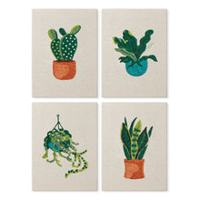 Cargar imagen en el visor de la galería, Punch Needle Kit (4 piezas) con marcos - Refugio de Plantas de Interior Figured'Art