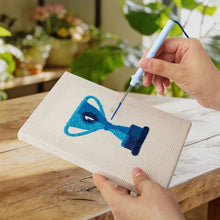 Cargar imagen en el visor de la galería, Punch Needle Kit (4 piezas) con marcos - Día de Carrera