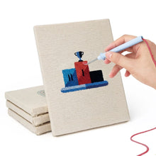Cargar imagen en el visor de la galería, Punch Needle Kit (4 piezas) con marcos - Parada en Boxes