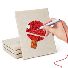 Cargar imagen en el visor de la galería, Punch Needle Kit (4 piezas) con marcos - Diversión Deportiva